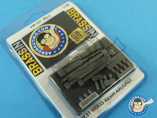 Image 2: BGT IRIS-T | Missiles in 1/48 scale manufactured by Eduard (ref. 648207)