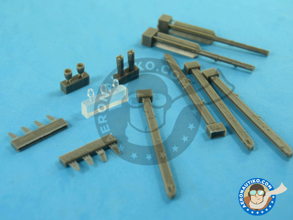 Image 3: BGT IRIS-T | Missiles in 1/48 scale manufactured by Eduard (ref. 648207)