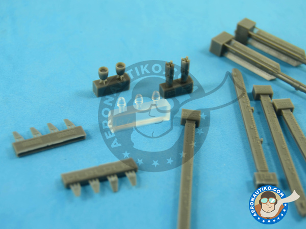 Image 4: BGT IRIS-T | Missiles in 1/48 scale manufactured by Eduard (ref. 648207)