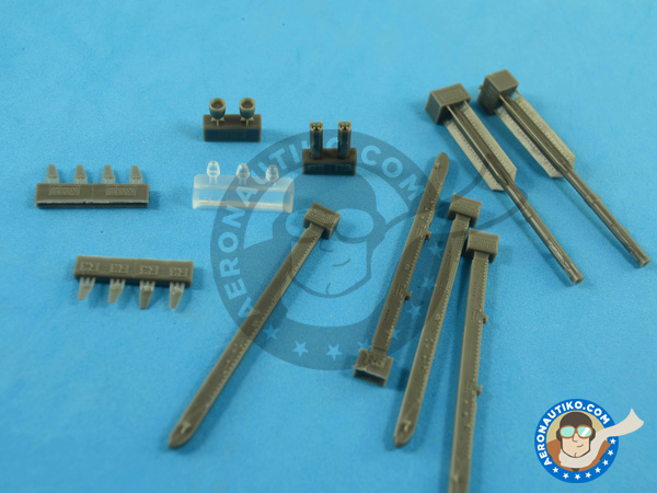 Image 10: BGT IRIS-T | Missiles in 1/48 scale manufactured by Eduard (ref. 648207)