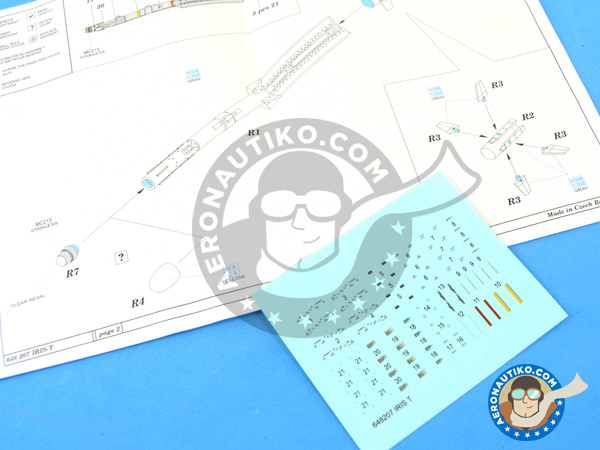 Image 12: BGT IRIS-T | Missiles in 1/48 scale manufactured by Eduard (ref. 648207)