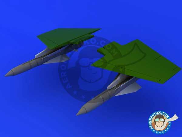 Image 4: AS.34 Kormoran 1 | Missiles in 1/48 scale manufactured by Eduard (ref. 648249)