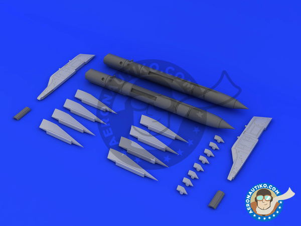 Image 5: AS.34 Kormoran 1 | Missiles in 1/48 scale manufactured by Eduard (ref. 648249)