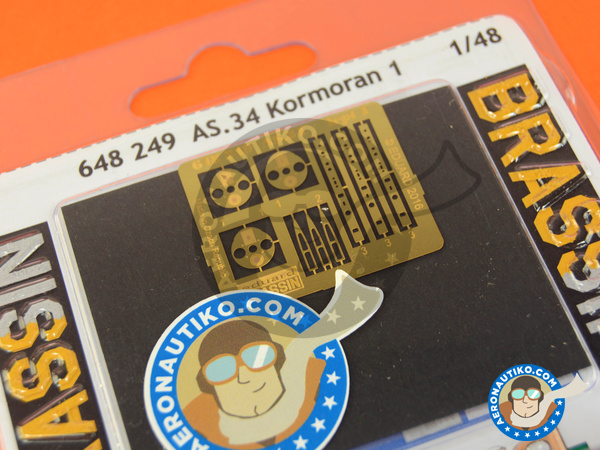 Image 6: AS.34 Kormoran 1 | Missiles in 1/48 scale manufactured by Eduard (ref. 648249)