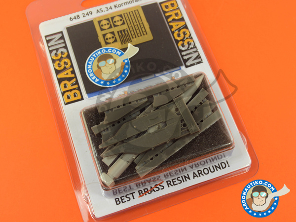 Image 9: AS.34 Kormoran 1 | Missiles in 1/48 scale manufactured by Eduard (ref. 648249)