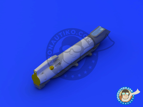 Image 3: Lockheed Martin Sniper Advanced Targeting Pod ATP | Missiles in 1/48 scale manufactured by Eduard (ref. 648252)