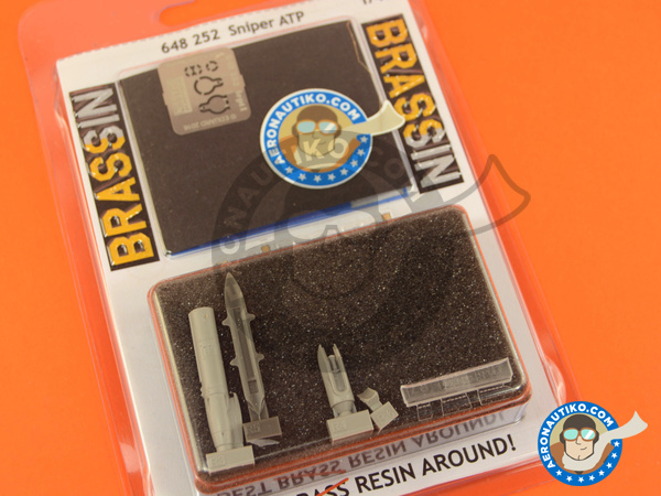 Eduard Brassin 1/48 Sniper Advance Targeting Pod - 648252 Eduard Brassin 1/48 Sniper Advance Targeting Pod - 648252