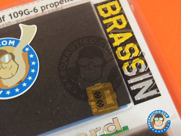 Image 4: Messerschmitt Bf 109 G-6 | Propeller in 1/48 scale manufactured by Eduard (ref. 648255)