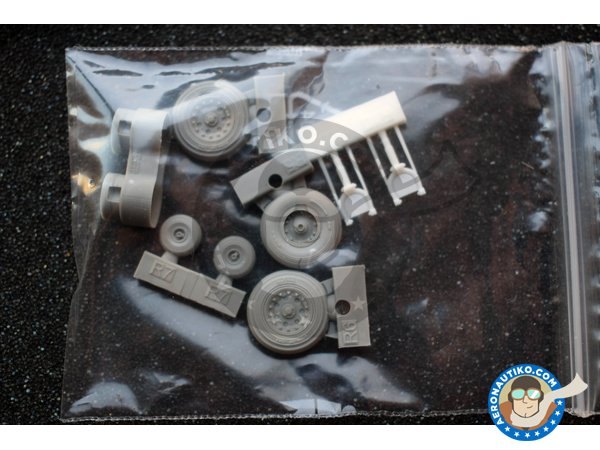 Image 7: McDonnell Douglas Harrier GR Mk. 7/9 | Brassin detail up set in 1/48 scale manufactured by Eduard (ref. 648284)