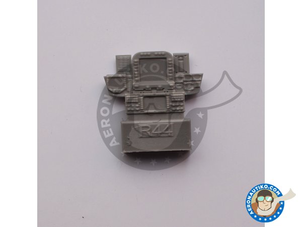 Image 2: Resin cockpit for F-14D | Cockpit set in 1/48 scale manufactured by Eduard (ref. 648457)