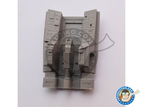 Image 3: Resin cockpit for F-14D | Cockpit set in 1/48 scale manufactured by Eduard (ref. 648457)