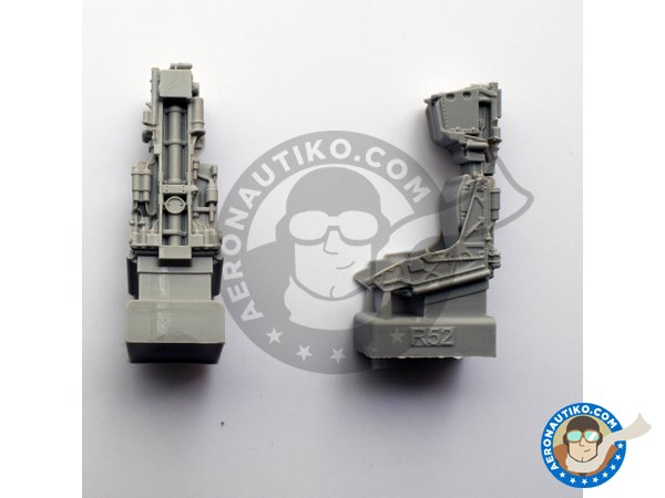 Image 6: Resin cockpit for F-14D | Cockpit set in 1/48 scale manufactured by Eduard (ref. 648457)