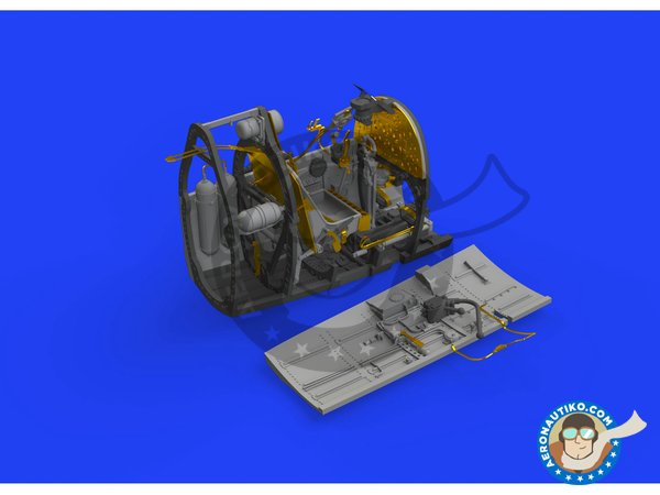 Image 6: Spitfire Mk. I cockpit | Cockpit set in 1/48 scale manufactured by Eduard (ref. 648578)