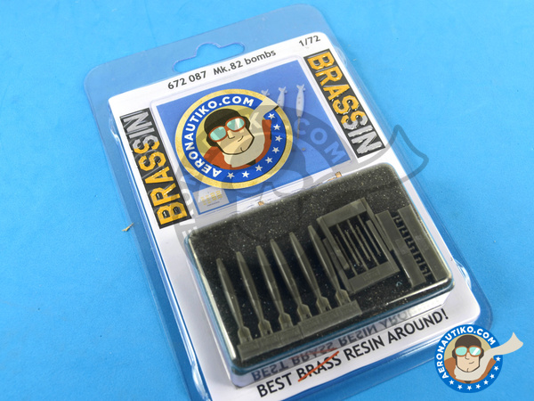 Image 2: Mark Mk.82 | Bombs in 1/72 scale manufactured by Eduard (ref. 672087)