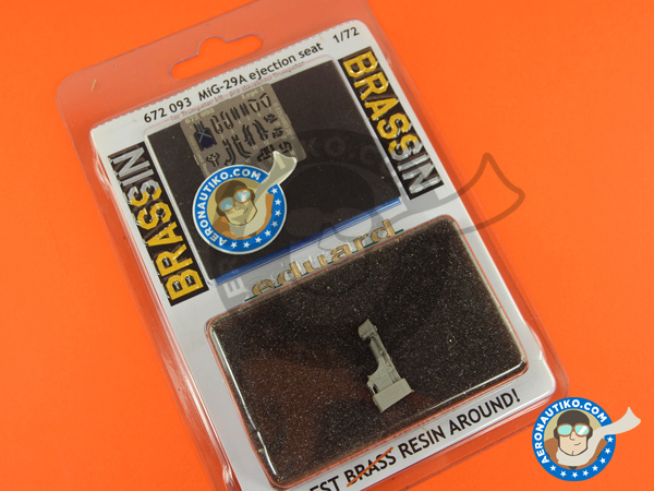 Image 4: Mikoyan MiG-29 Fulcrum A | Ejection seat in 1/72 scale manufactured by Eduard (ref. 672093)