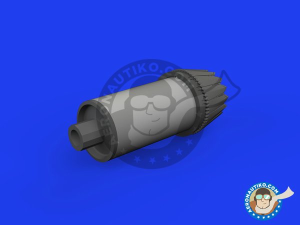 Image 2: F-35A  "Lightning II" - Exhaust Nozzle | Exhaust nozzle in 1/72 scale manufactured by Eduard (ref. 672334)