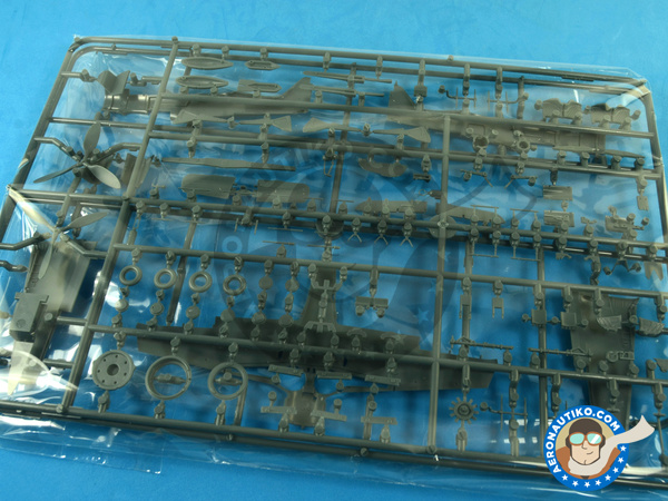 Image 9: Focke-Wulf Fw 190 Würger A-8 | Airplane kit in 1/72 scale manufactured by Eduard (ref. 7435)