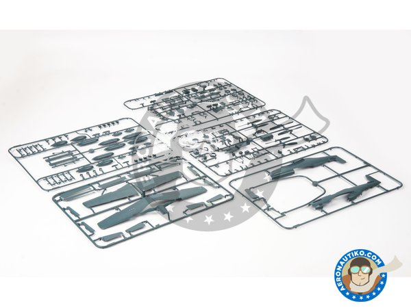 Image 3: Mustang Mk.IV (RAF) | Airplane kit in 1/48 scale manufactured by Eduard (ref. 82104)