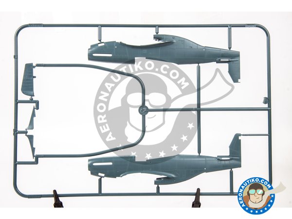 Image 8: Mustang Mk.IV (RAF) | Airplane kit in 1/48 scale manufactured by Eduard (ref. 82104)
