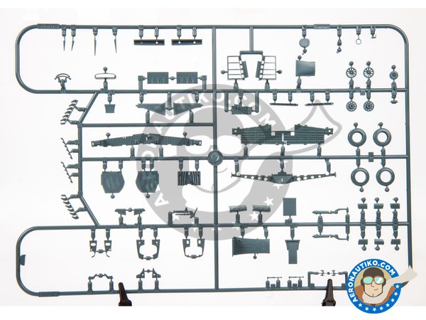 Image 10: Mustang Mk.IV (RAF) | Airplane kit in 1/48 scale manufactured by Eduard (ref. 82104)