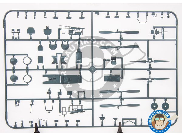 Image 11: Mustang Mk.IV (RAF) | Airplane kit in 1/48 scale manufactured by Eduard (ref. 82104)