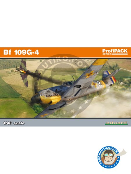 Bf 109G-4 | Airplane kit in 1/48 scale manufactured by Eduard (ref. 82117) image