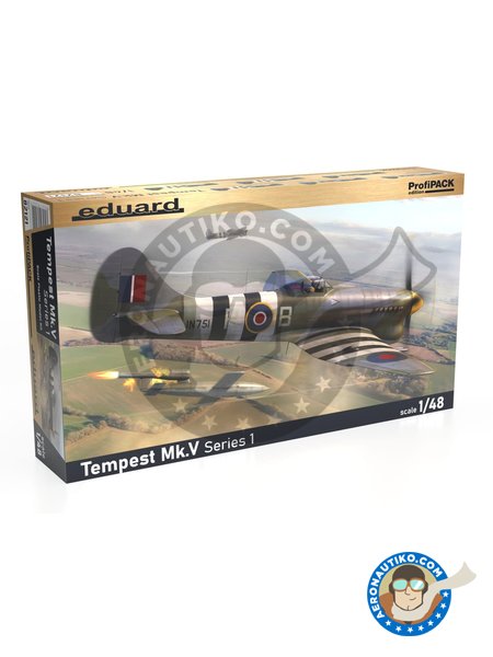 Tempest Mk.V Series 1 | Airplane kit in 1/48 scale manufactured by Eduard (ref. 82121) image