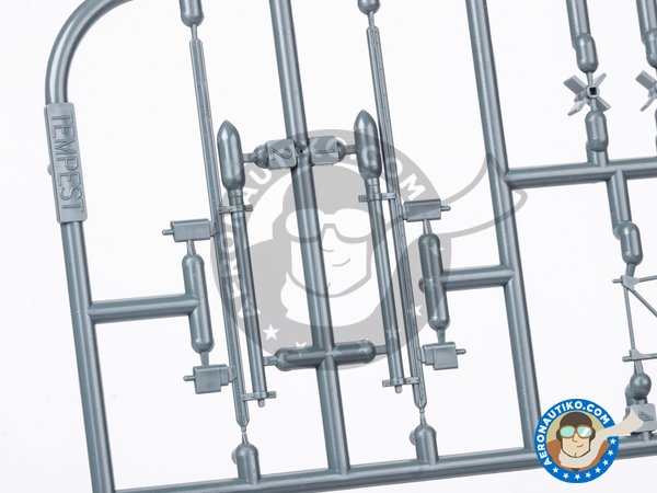 Image 9: Hawker "Tempest" Mk.II (Early version) | Airplane kit in 1/48 scale manufactured by Eduard (ref. 82124)