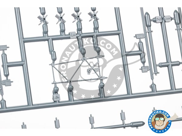 Image 10: Hawker "Tempest" Mk.II (Early version) | Airplane kit in 1/48 scale manufactured by Eduard (ref. 82124)