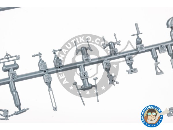 Image 19: Hawker "Tempest" Mk.II (Early version) | Airplane kit in 1/48 scale manufactured by Eduard (ref. 82124)