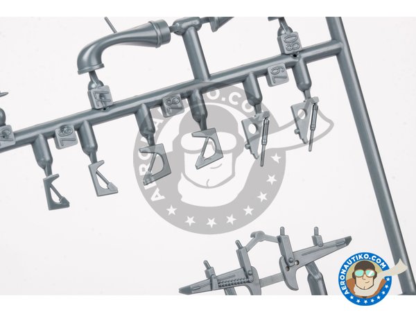 Image 20: Hawker "Tempest" Mk.II (Early version) | Airplane kit in 1/48 scale manufactured by Eduard (ref. 82124)