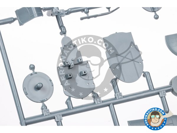 Image 22: Hawker "Tempest" Mk.II (Early version) | Airplane kit in 1/48 scale manufactured by Eduard (ref. 82124)