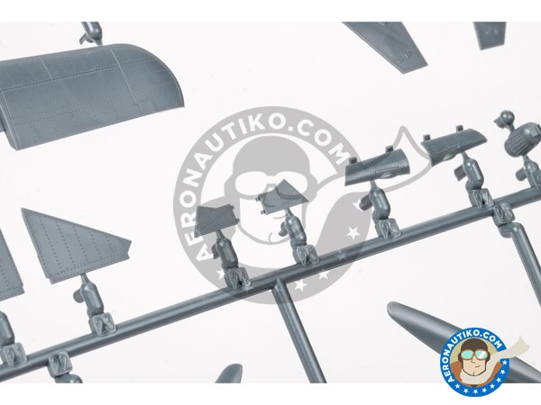 Image 25: Hawker "Tempest" Mk.II (Early version) | Airplane kit in 1/48 scale manufactured by Eduard (ref. 82124)