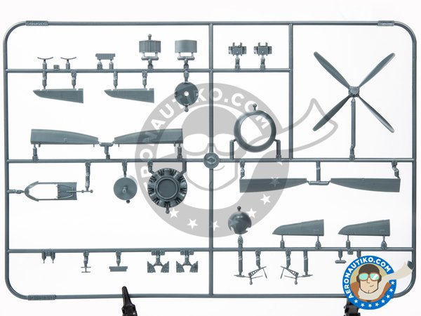 Image 32: Hawker "Tempest" Mk.II (Early version) | Airplane kit in 1/48 scale manufactured by Eduard (ref. 82124)