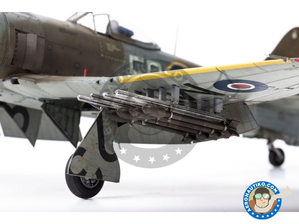Image 50: Hawker "Tempest" Mk.II (Early version) | Airplane kit in 1/48 scale manufactured by Eduard (ref. 82124)