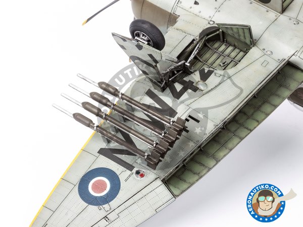 Image 53: Hawker "Tempest" Mk.II (Early version) | Airplane kit in 1/48 scale manufactured by Eduard (ref. 82124)