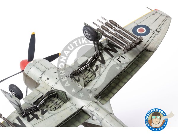 Image 56: Hawker "Tempest" Mk.II (Early version) | Airplane kit in 1/48 scale manufactured by Eduard (ref. 82124)