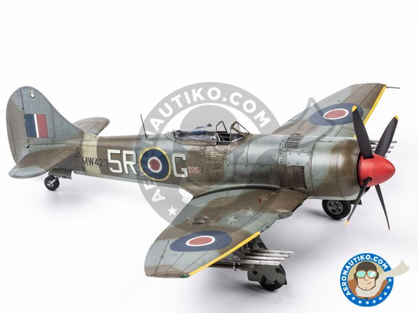 Image 61: Hawker "Tempest" Mk.II (Early version) | Airplane kit in 1/48 scale manufactured by Eduard (ref. 82124)