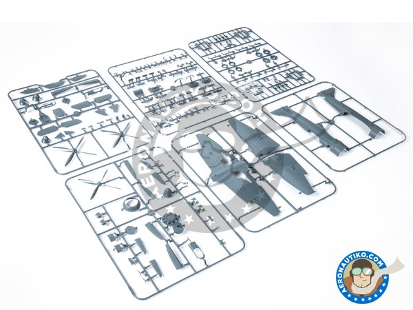Image 8: Tempest MK.II (late version) | Airplane kit in 1/48 scale manufactured by Eduard (ref. 82125)