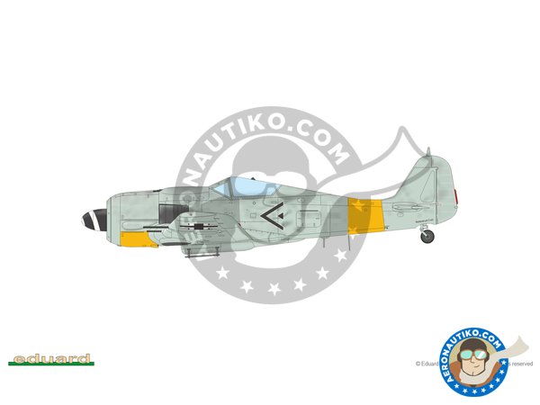 Image 14: Focke Wulf Fw 190A-7 -ProfiPACK Edition | Airplane kit in 1/48 scale manufactured by Eduard (ref. 82138)