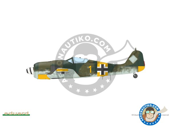 Image 15: Focke Wulf Fw 190A-7 -ProfiPACK Edition | Airplane kit in 1/48 scale manufactured by Eduard (ref. 82138)