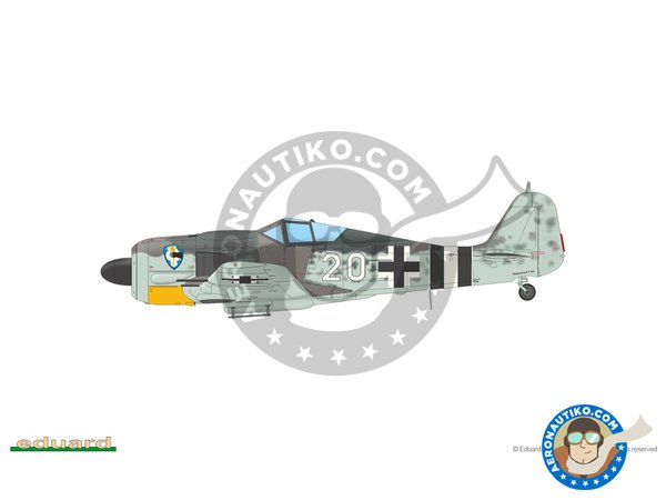Image 18: Focke Wulf Fw 190A-7 -ProfiPACK Edition | Airplane kit in 1/48 scale manufactured by Eduard (ref. 82138)