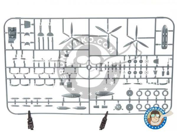 Image 6: Messerschmitt Bf 109 G-6/AS | Airplane kit in 1/48 scale manufactured by Eduard (ref. 82163)