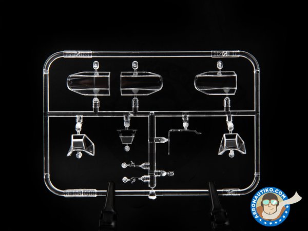 Image 9: Messerschmitt Bf 109 G-6/AS | Airplane kit in 1/48 scale manufactured by Eduard (ref. 82163)