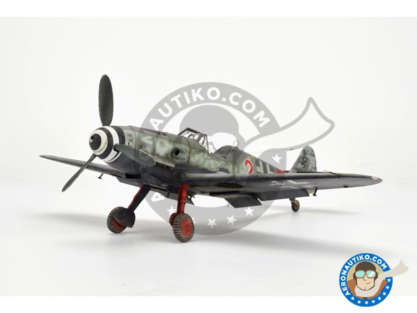 Image 17: Messerschmitt Bf 109 G-6/AS | Airplane kit in 1/48 scale manufactured by Eduard (ref. 82163)