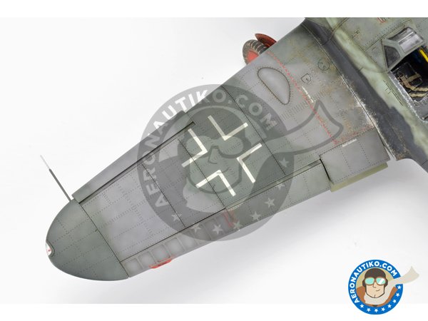 Image 19: Messerschmitt Bf 109 G-6/AS | Airplane kit in 1/48 scale manufactured by Eduard (ref. 82163)
