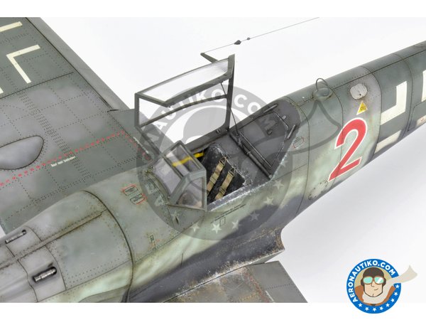 Image 20: Messerschmitt Bf 109 G-6/AS | Airplane kit in 1/48 scale manufactured by Eduard (ref. 82163)