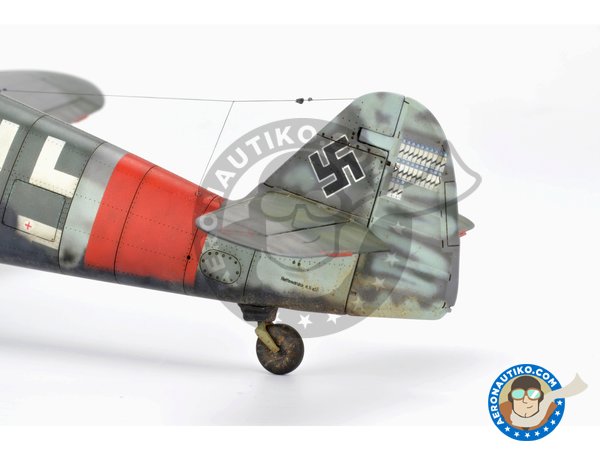 Image 22: Messerschmitt Bf 109 G-6/AS | Airplane kit in 1/48 scale manufactured by Eduard (ref. 82163)