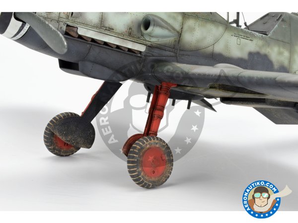 Image 24: Messerschmitt Bf 109 G-6/AS | Airplane kit in 1/48 scale manufactured by Eduard (ref. 82163)