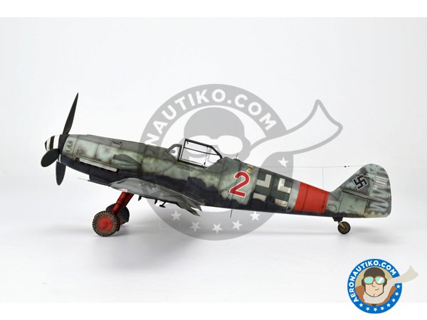 Image 27: Messerschmitt Bf 109 G-6/AS | Airplane kit in 1/48 scale manufactured by Eduard (ref. 82163)